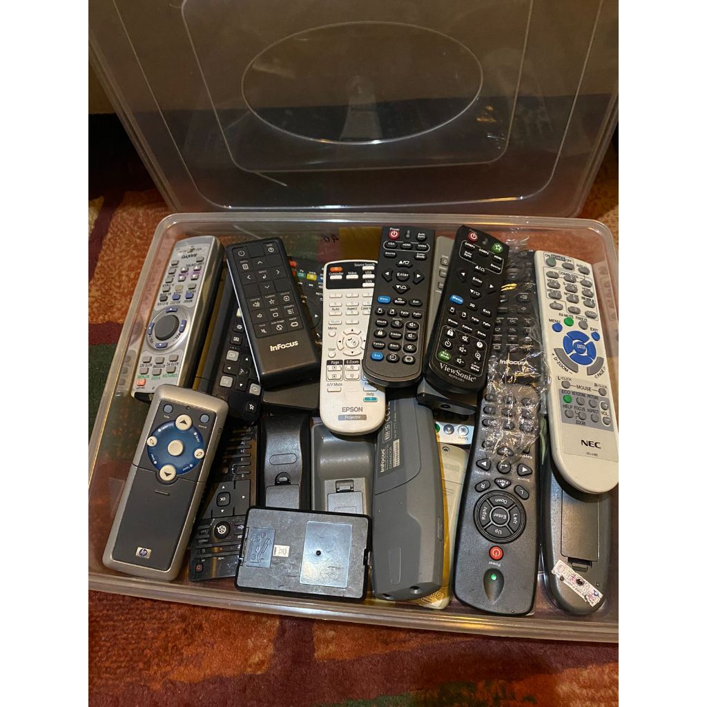 Remote infocus infokus projector proyektor epson benq nec sony