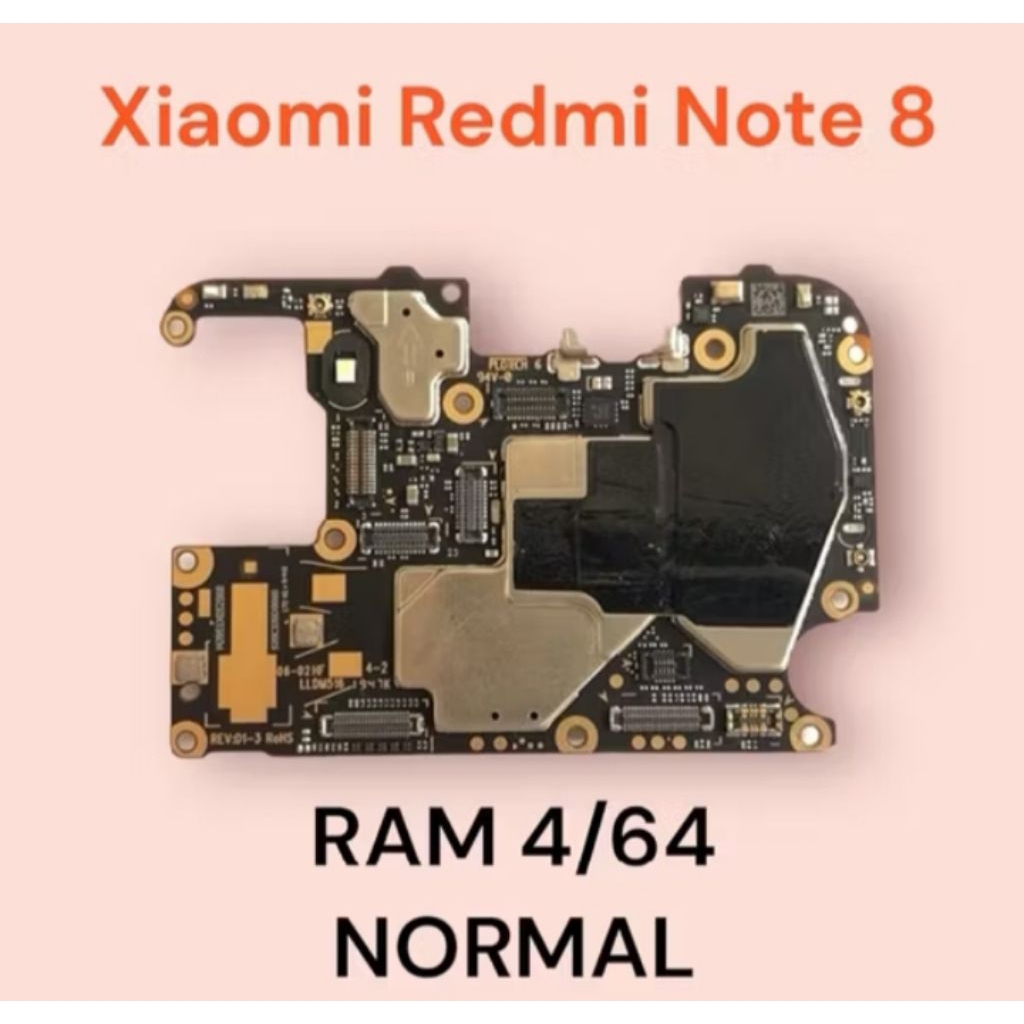 mesin xiomi note 8 ram 4/64gb normal