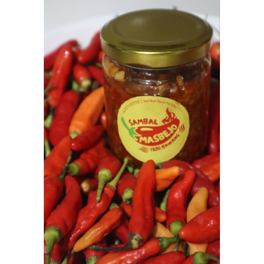 

Sambal Teri Bawang Masbejo
