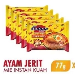 

Sedaap Mie Kuah Ayam Jerit 77gr