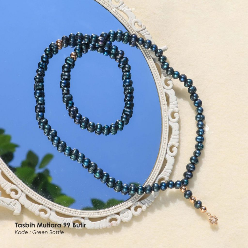 Tasbih Mutiara Asli Lombok, 99 Butir bersertifikat keaslian