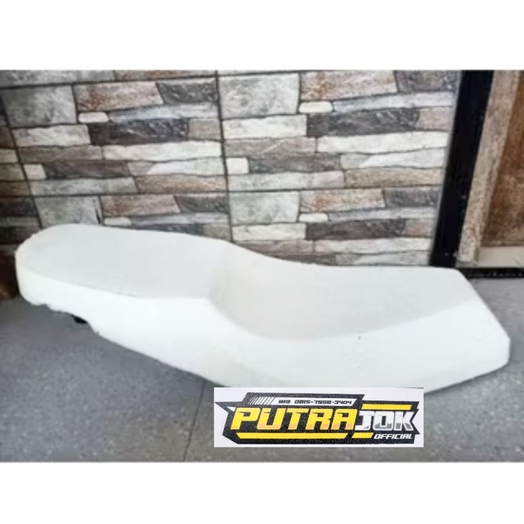 Cover dan Busa Jok Motor Supra X Lama / Supra Fit motor