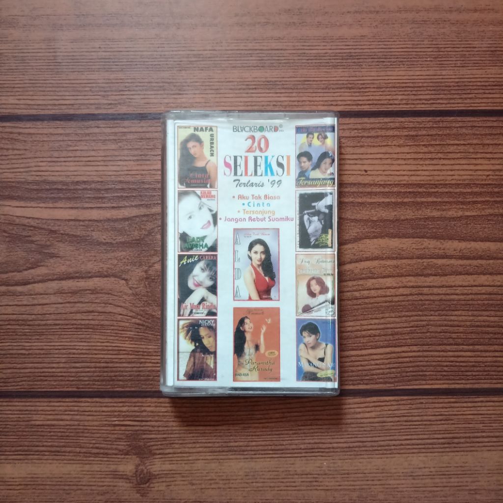 Kaset 20 Seleksi Terlaris 99( Nafa Urbach, Anie Carera, Alda, Lady Avisha dll)
