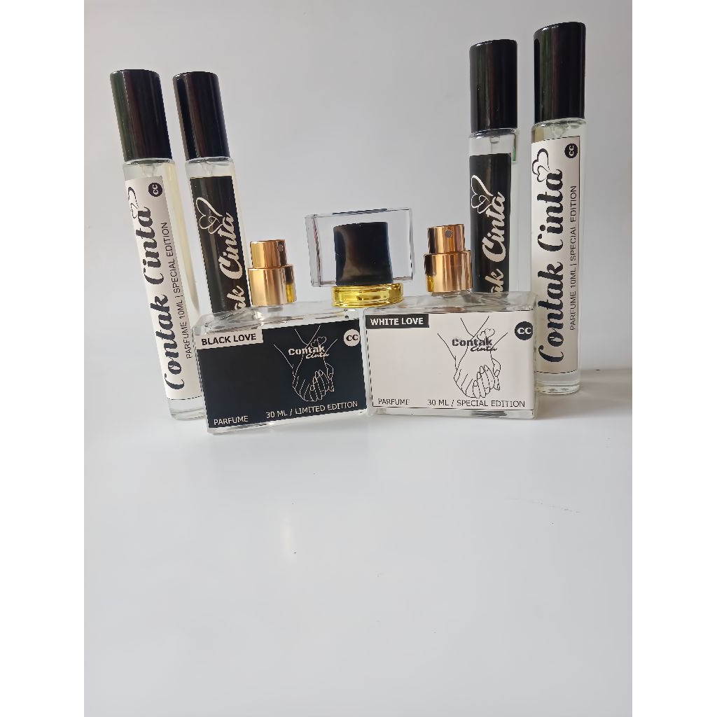 PARFUM CC 10ML, PARFUM SIZE TRAVEL 10ML, PARFUM CONTAK CINTA, PARFUM UNISEX COWOK CEWEK, PARFUM TAHA