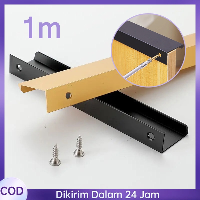 Handle Lemari 1 Meter  Minimalis Tarikan Laci Minimalis Tarikan Pintu Lemari Gold Tarikan Pintu Lema