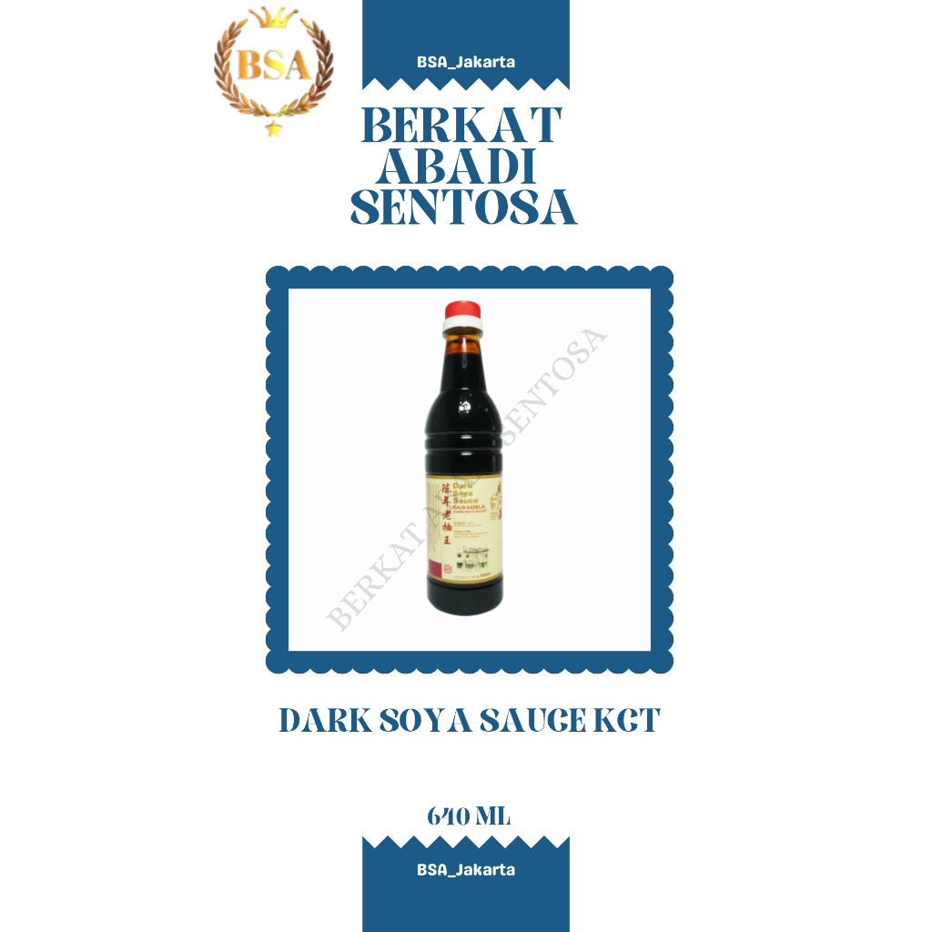 

DARK SOYA SAUCE KCT (640 ML)