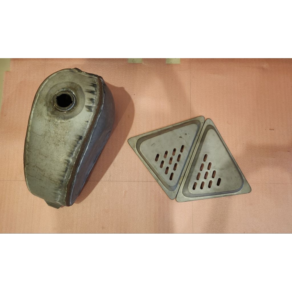 PAKETAN TANGKI CUSTOM JAPSTYLE MENTAH + JOK KULIT JAPSTYLE BRITISH