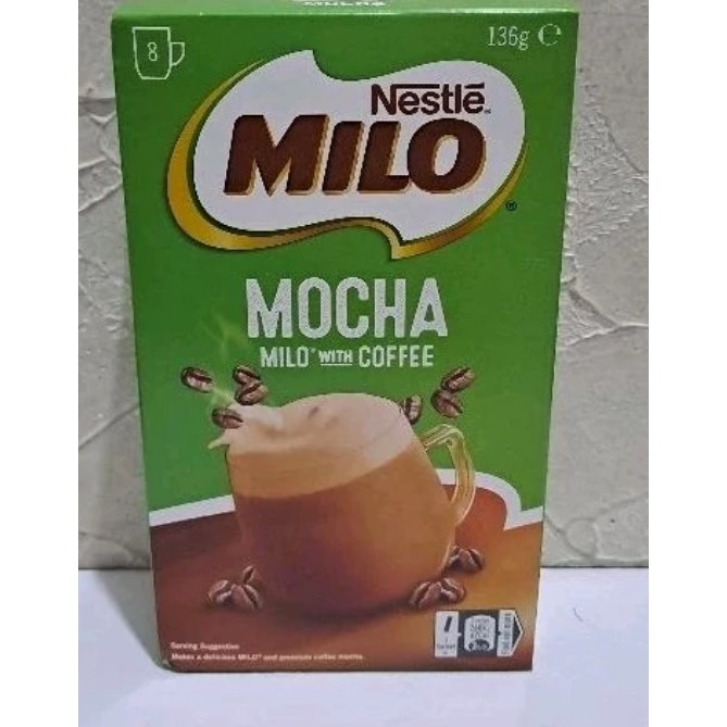 

READY STOCK SIAP KIRIM MILO MOCHA MILO WITH COFFEE ISI 8