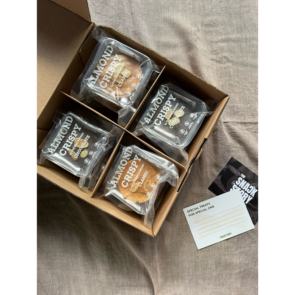

Almond Crispy Mix Choco Classic Gluten Free (Sharing Box)