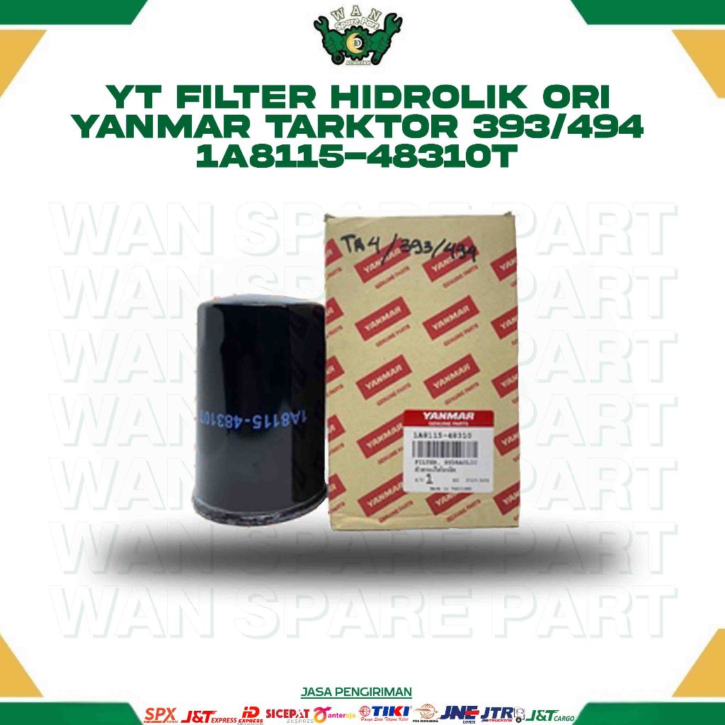 YT FILTER HIDROLIK ORI YANMAR TARKTOR 393/494 1A8115-48310T for TRAKTOR RODA EMPAT WAN SPAREPART