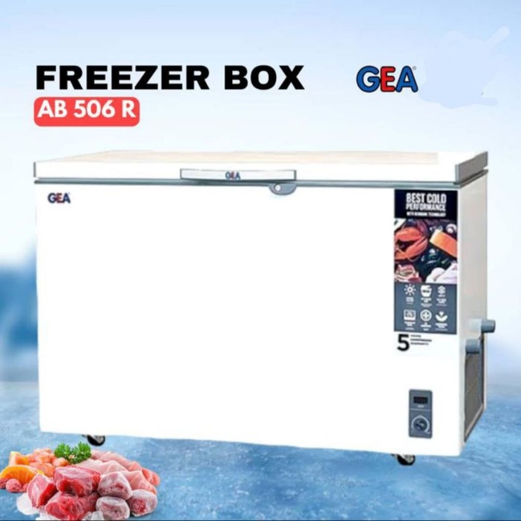 BOX FREEZER GEA AB-506-R 420LITER CHEST FREEZER