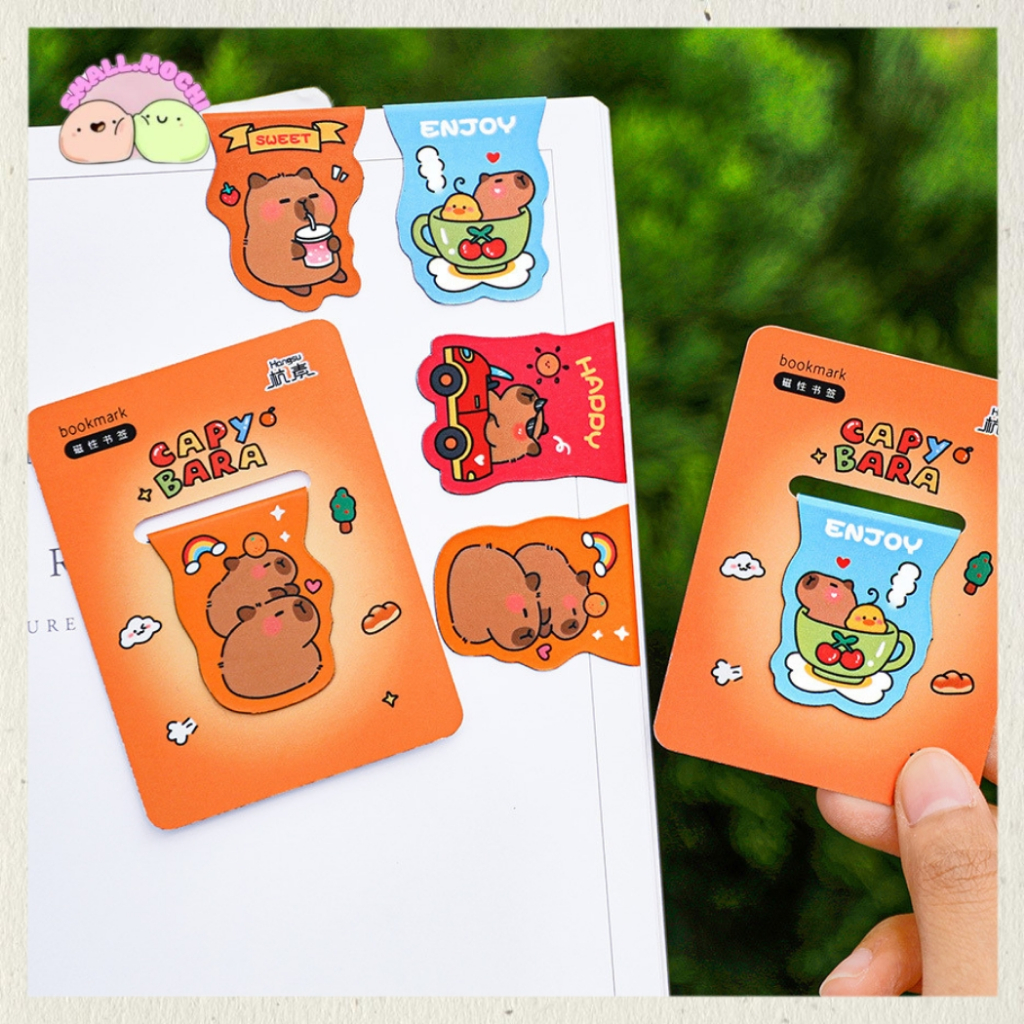 

1 Pcs Klip Lipat Alat Pembatas Buku Magnet Magnetic Bookmark Clip Best Seller AT37