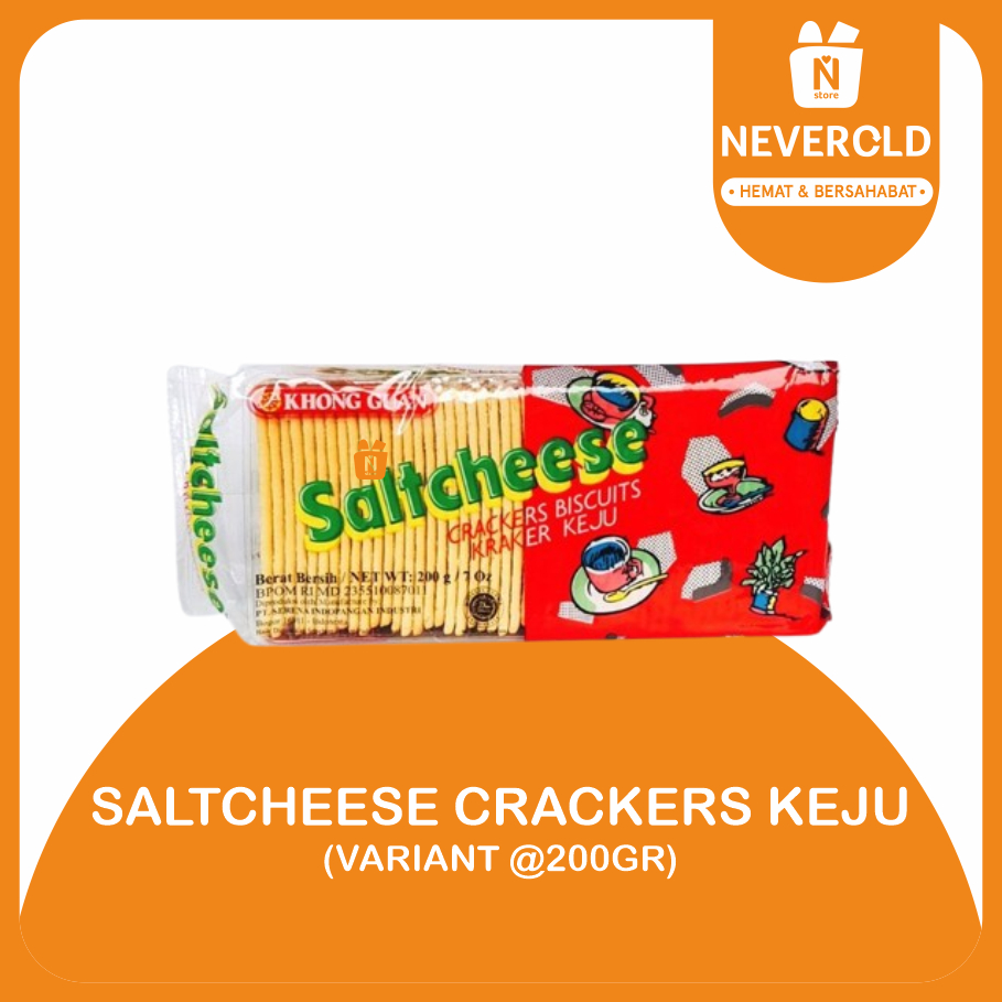 

SALTCHEESE CRACKERS KEJU @200gr