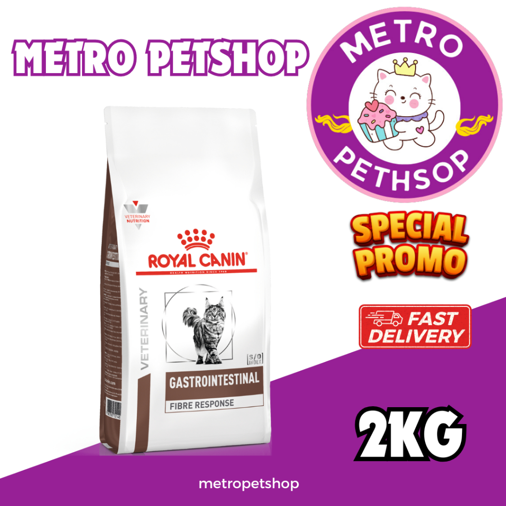 Royal Canin Vet Fibre Response Cat 2kg Gastrointestinal Fibre Response 2kg