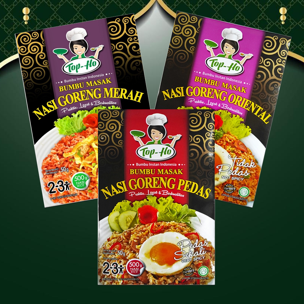 

Promo Bundling Ramadhan Aneka Bumbu Nasi Goreng Topho (Oriental, Pedas dan Merah)