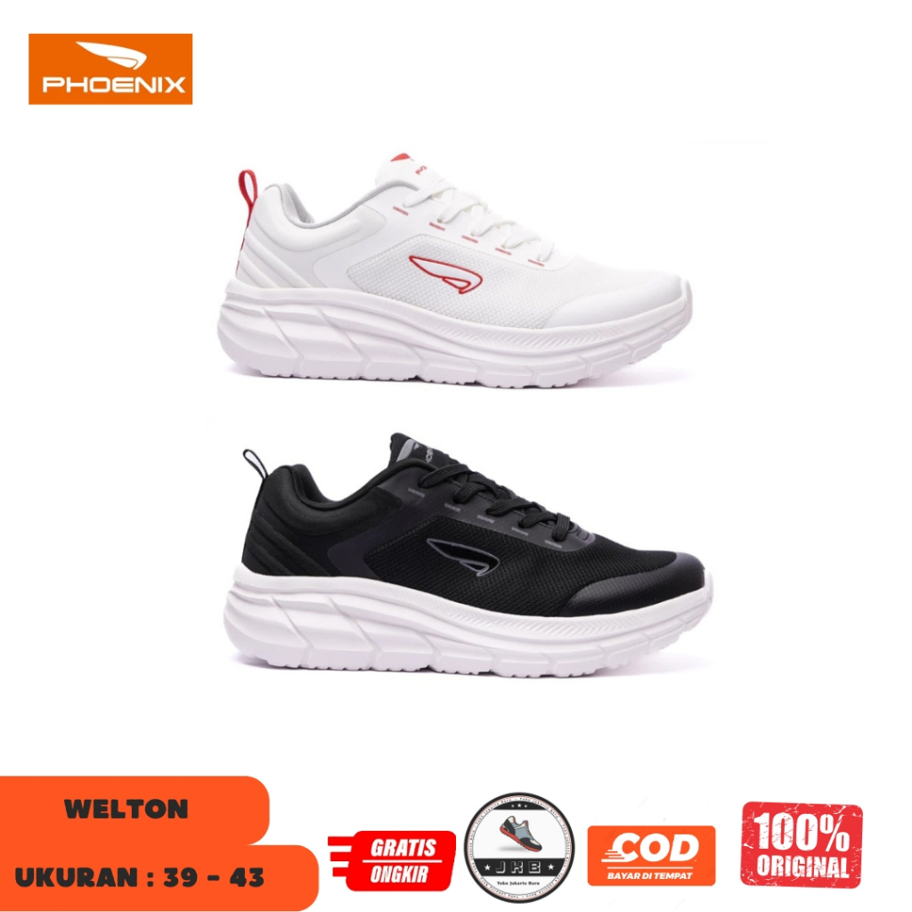 Sepatu Sneakers Pria Phoenix Welton Original