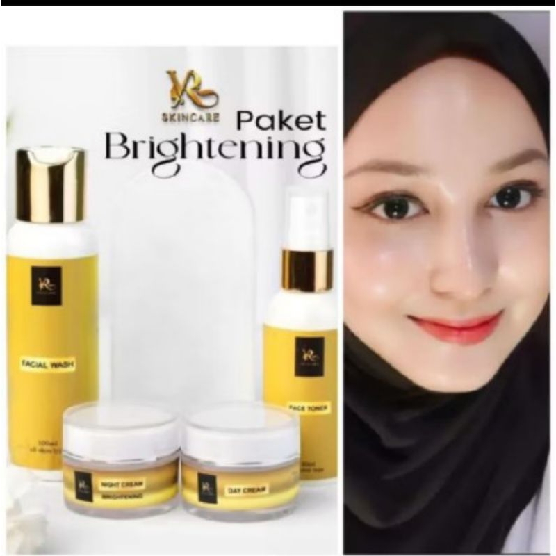 PAKET SKINCARE/PEMUTIH WAJAH YR SKINCARE BPOM PUTIH CEPAT BIKIN GLOWING