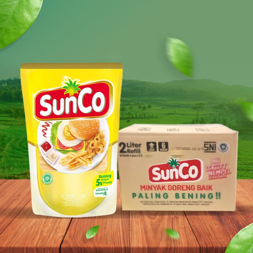 

MINYAK GORENG SUNCO 2 LITER KEMASAN REFILL KARTONAN