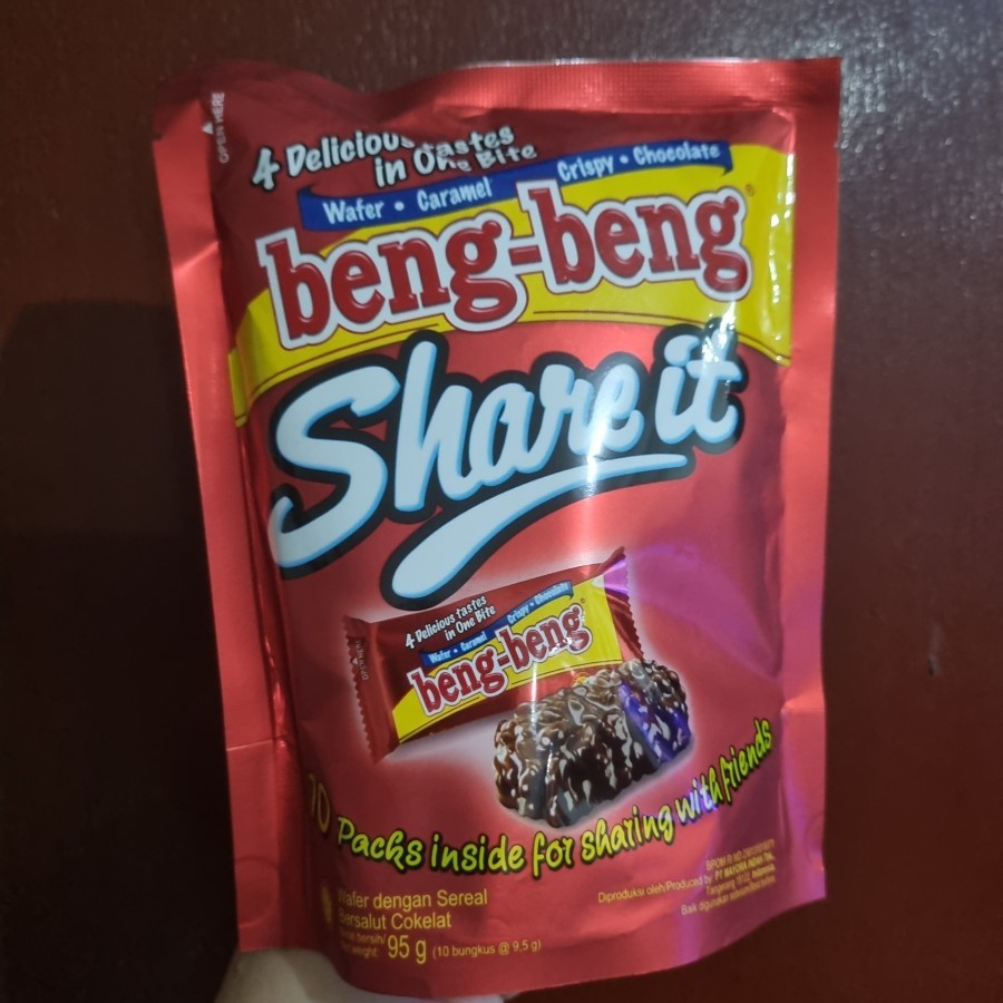 

Beng beng share it 10 pcs 95 gram