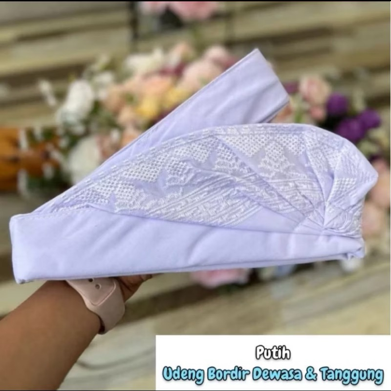 UDENG BORDIR SETENGAH JADI/UDENG BALI/UDENG BORDIR SONGKET