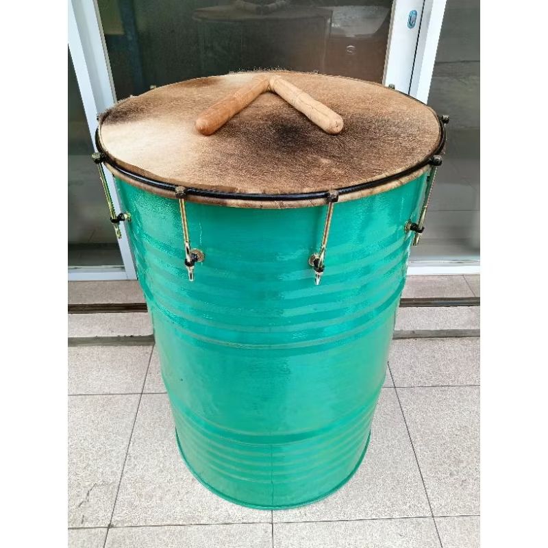 bedug masjid termurah/bedug takbiran/bedug mushola/bedug jumbo tinggi 90cm diameter 60cm kulit sapi
