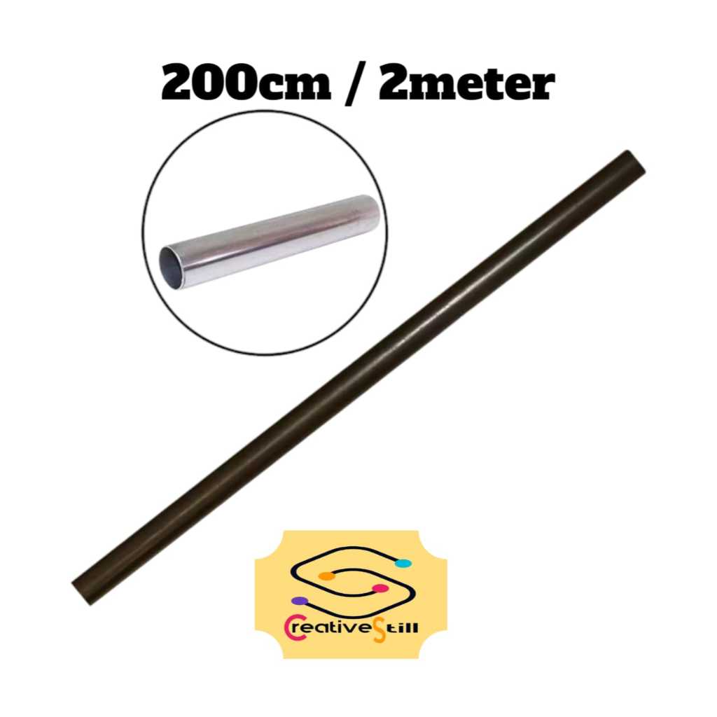 besi pipa 3/4 inch besi pipa galvanis pipa ambalan 2 meter besi pipa gantungan baju besi pipa hitam 