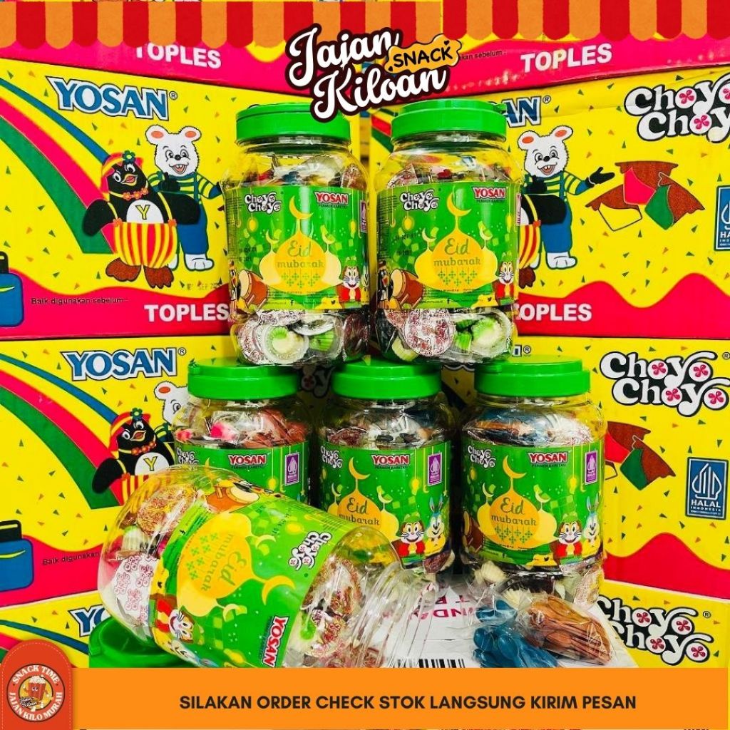 

❤️1DUS❤️ CHOYO CHOYO ISI 60 PCS ISI 6 TOPLES BERAT ±300GRAM