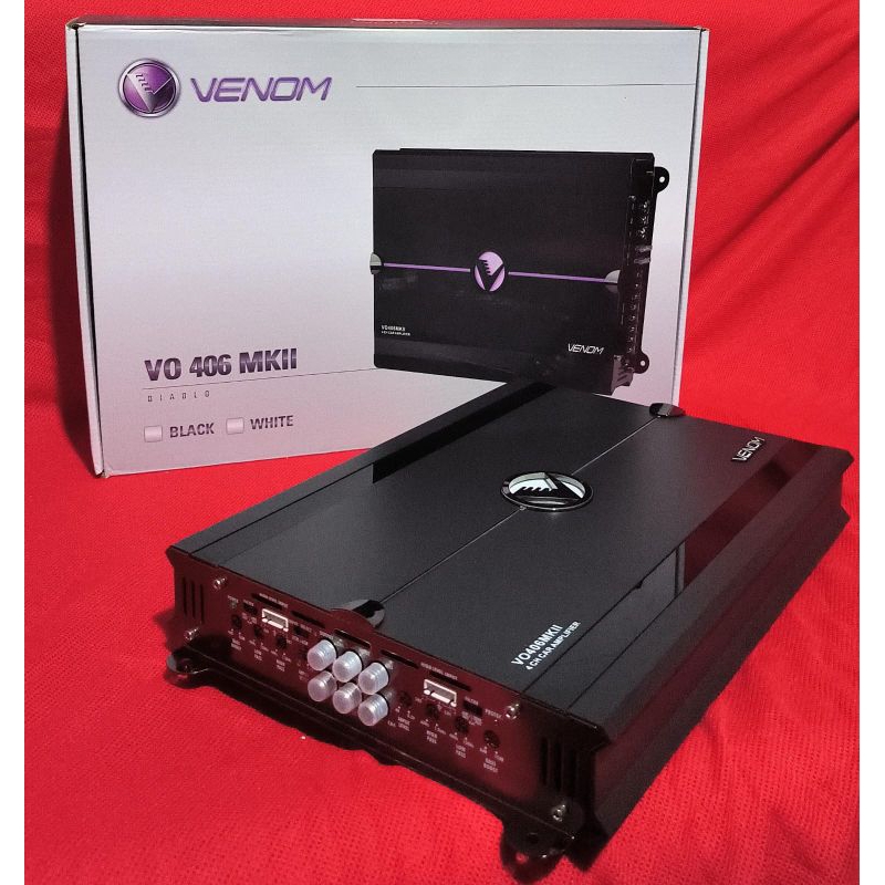 Power Venom Diablo VO 406 MKll - 4 Channel Power Diablo Venom Original