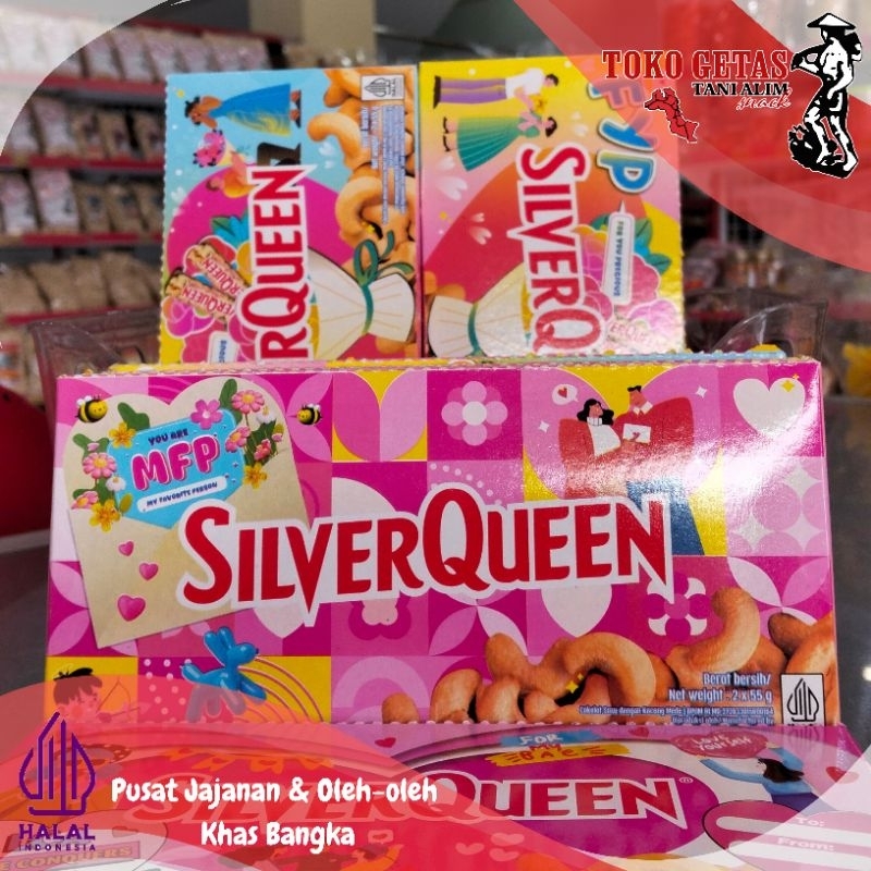 

Cokelat/ Coklat SilverQueen Edisi Valentine 2 x 55 g