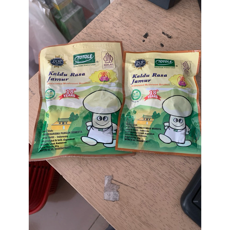 

kaldu jamur Totole 40g/80g