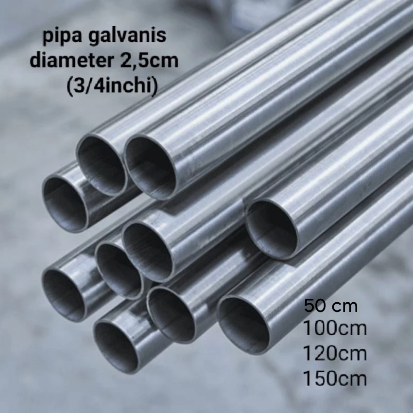 Pipa Besi Galvanis Untuk Gantungan Baju