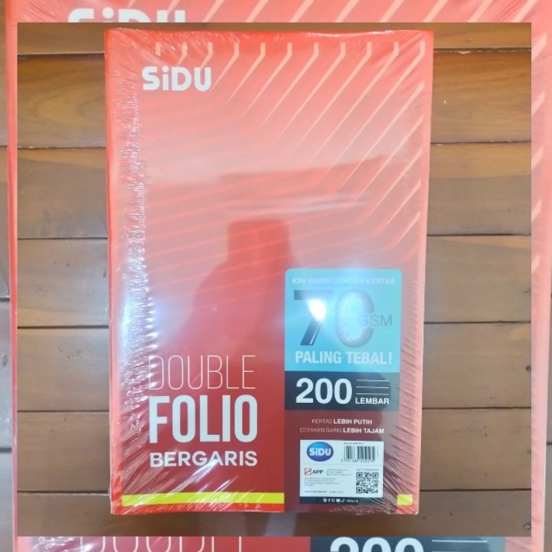

Ay00! Double Folio Garis Sidu Isi 200 Lembar 70 Gsm Kertas Lebih Putih & Tajam