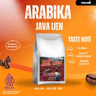 

Coffee Arabica Java Ijen Roasted Bean Arabika Biji Matang Bubuk 1KG