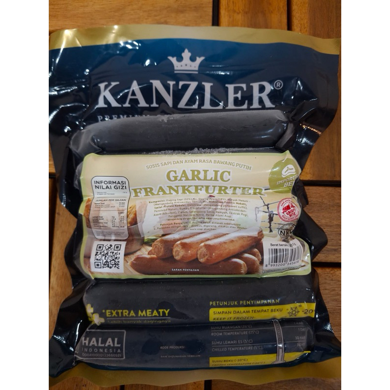 

Kanzler Garlic Frankfurter 300gr