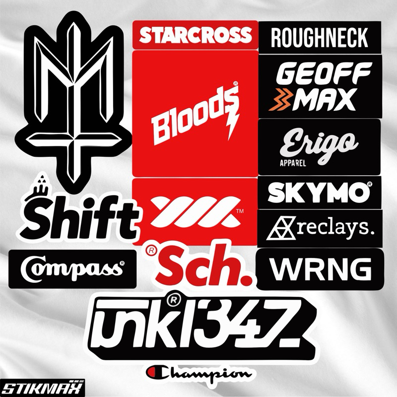 

STIKER PACK - 15pcs BRANDLOKAL - STIKER AESTHETIC LAPTOP, AKSESORIS HP, ANTI AIR, MOTIF,HELM.