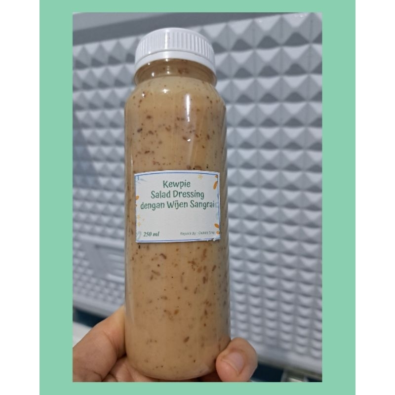 

Kewpie Salad Dressing Roasted Sesame 250 ml (Repack) || Kewpie Wijen Sangrai