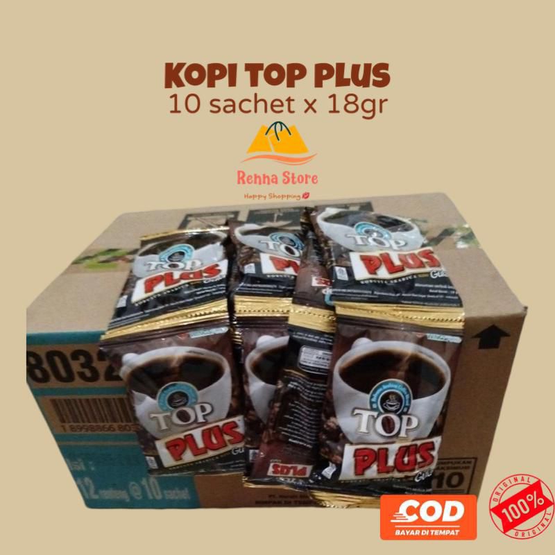 

Kopi TOP Plus 18gr (1dus isi 120sachet) MURAH