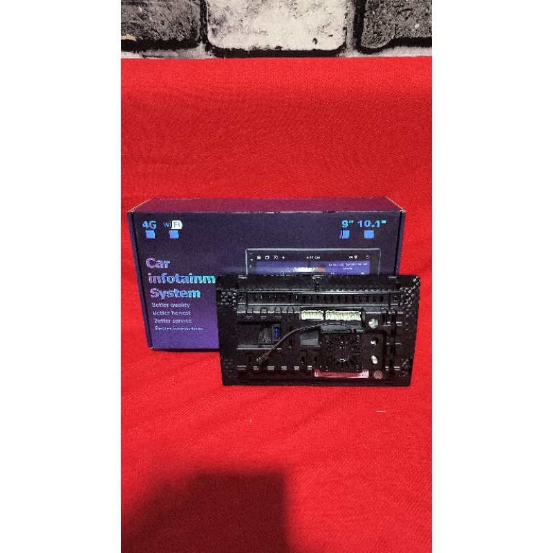 Head unit Android Vinyx 9" Ram 4/32 GB Free Kamera Mundur + Kipas Pendingin