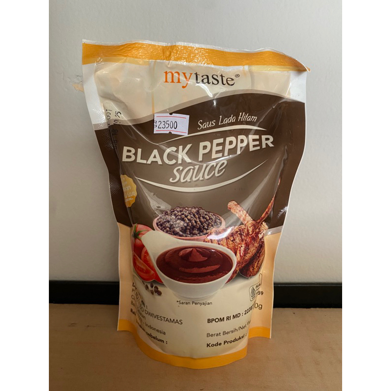 

My taste black pepper sauce 500 gr