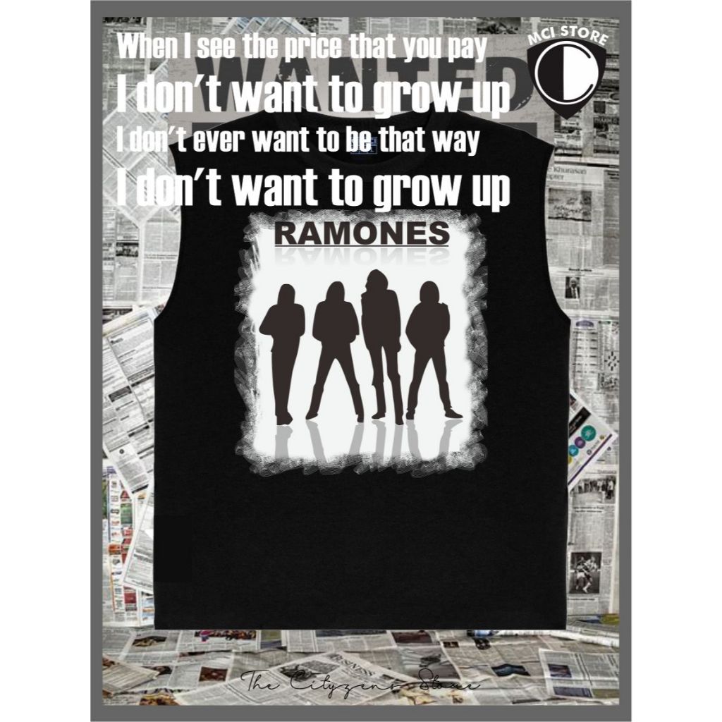 Singlet Ramones Eps. 5 Pria/Wanita