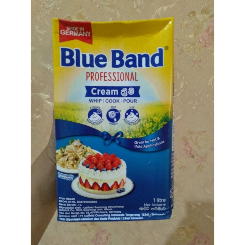 

WHIPCREAM/WHIP CREAM BLUE BAND 1 LITER