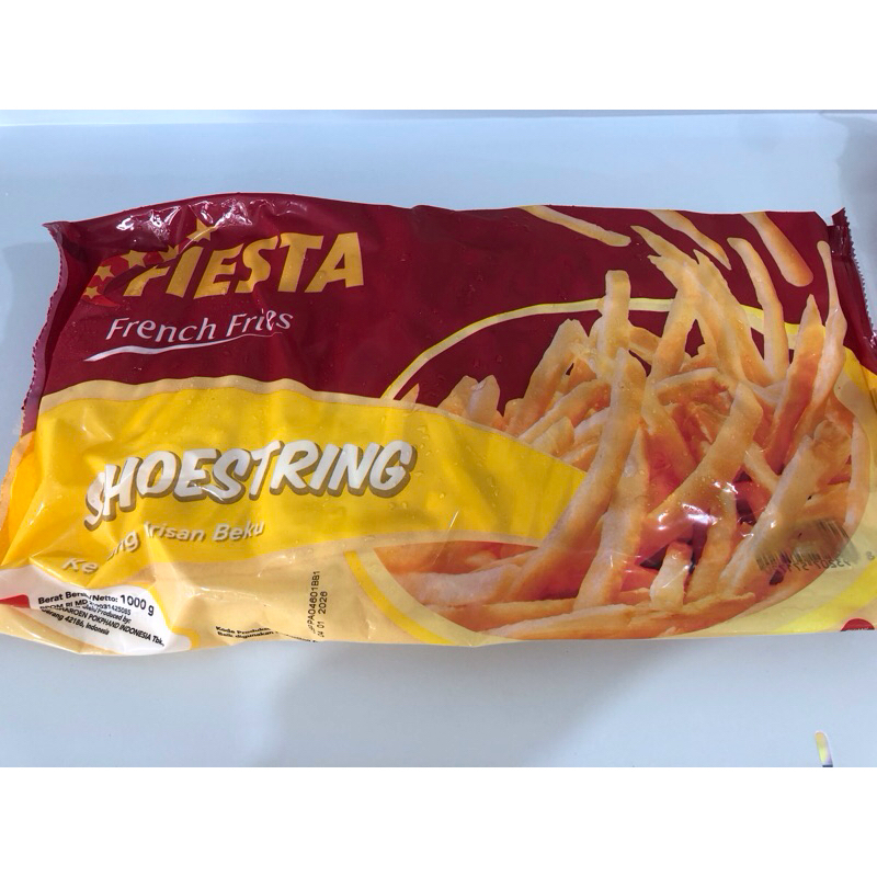 

FIESTA KENTANG GORENG FRENCH FRIES 1000g