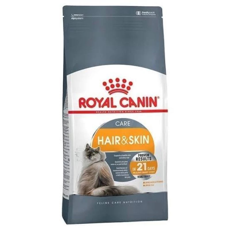 Royal Canin Hair & skin 4KG/Hair And Skin ALL VARIAN British, Persian, Mother & Kitten FRESHPACK 4kg