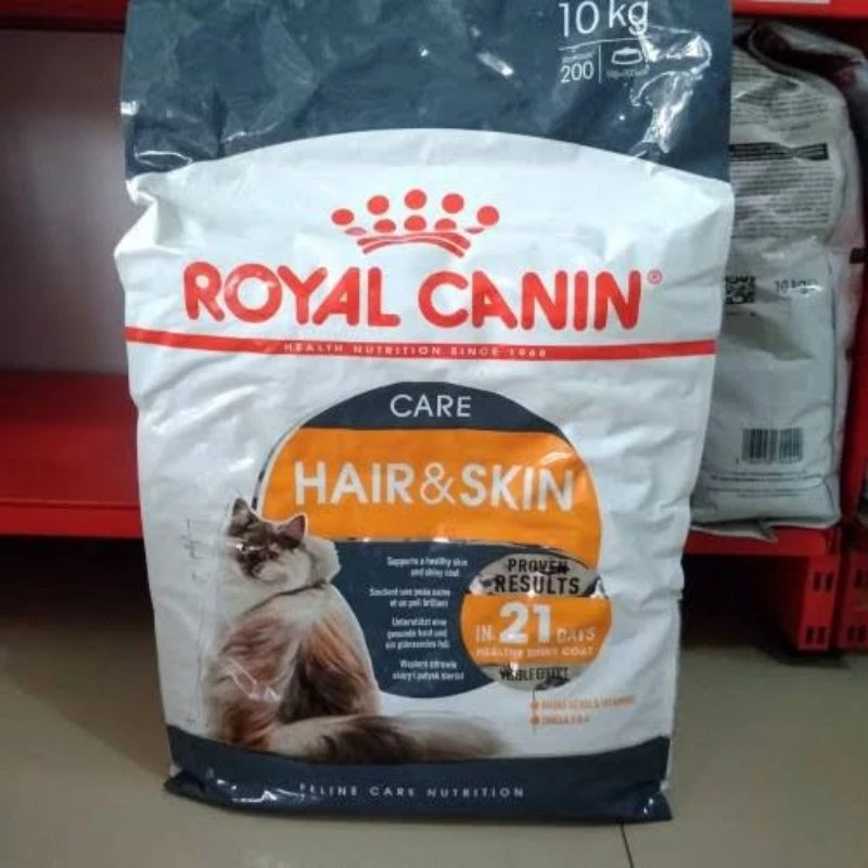 Royal Canin Hair & Skin/Hair And Skin ALL VARIAN 10kg Persian Kitten Fit 32 FRESHPACK