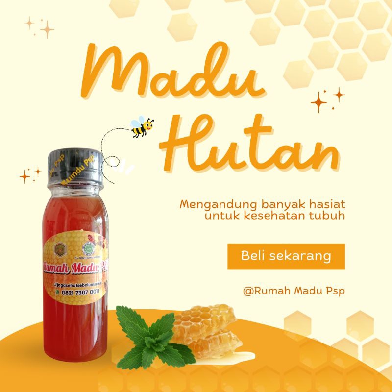 

Rumah Madu Psp - Madu Hutan ( Apis Dorsata ) 140 Gram