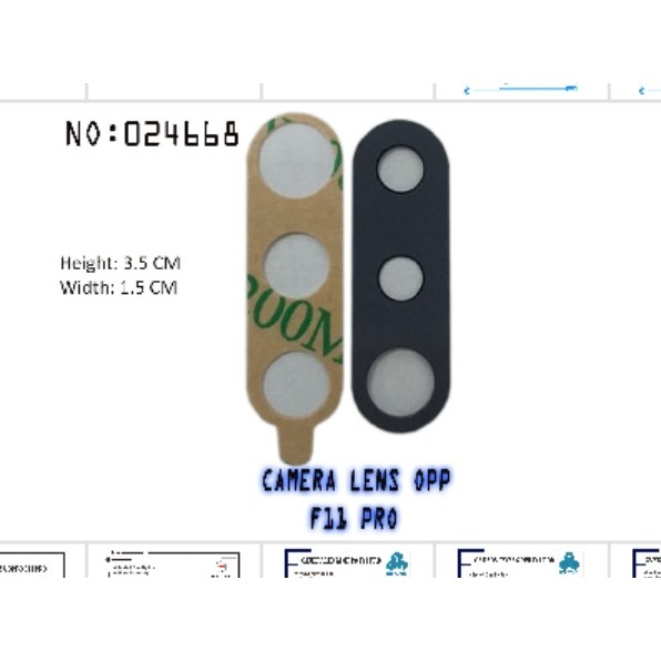 KACA KAMERA OPPO F11 PRO  CAMERA LENS BELAKANG PENUTUP PELINDUNG LENSA