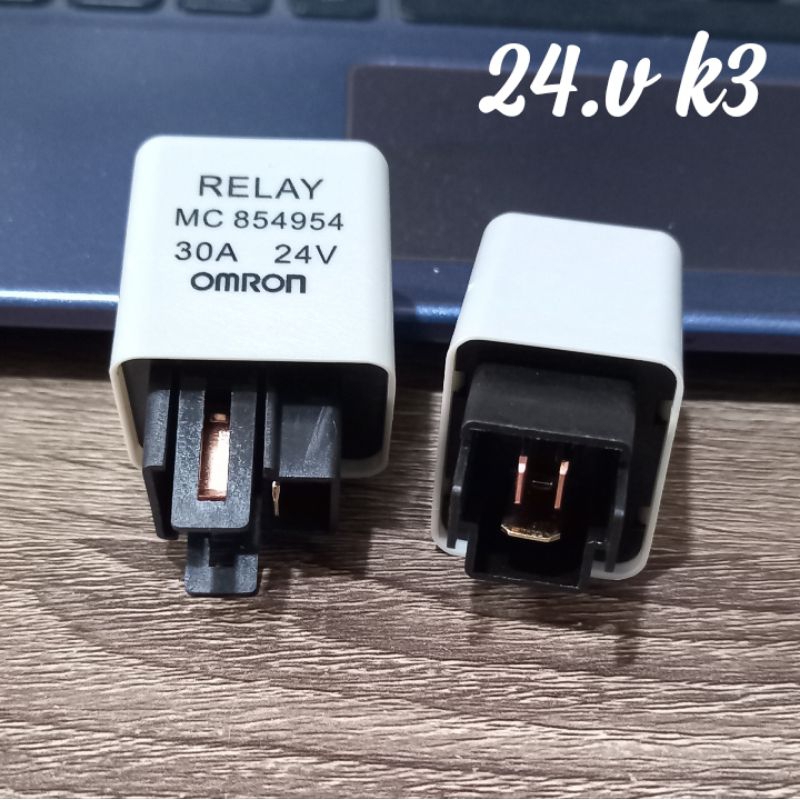 Relay fuso 24v kaki 3 relay ps