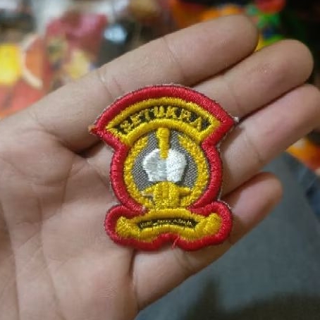Pin Setukpa Bordir Timbul