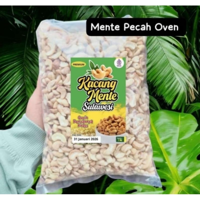 

mente belah mentah 1kg jajan lebaran 2025