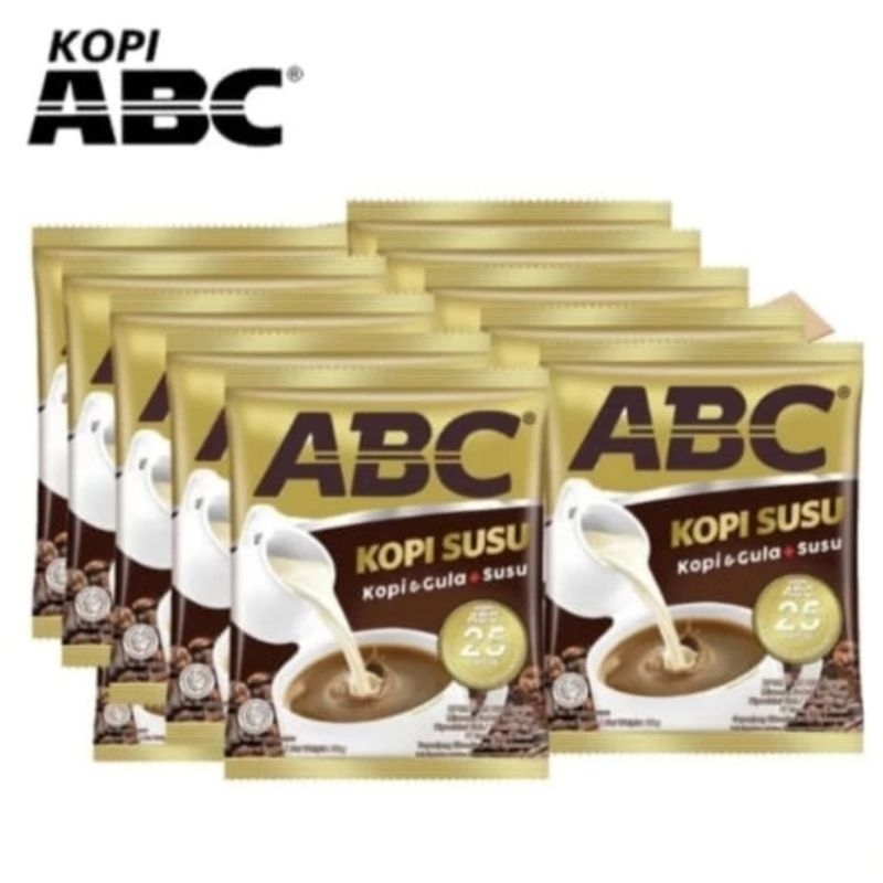 

ABC Kopi Susu Bubuk 30 Gram [ 1 Renceng isi 10 Sachet ]